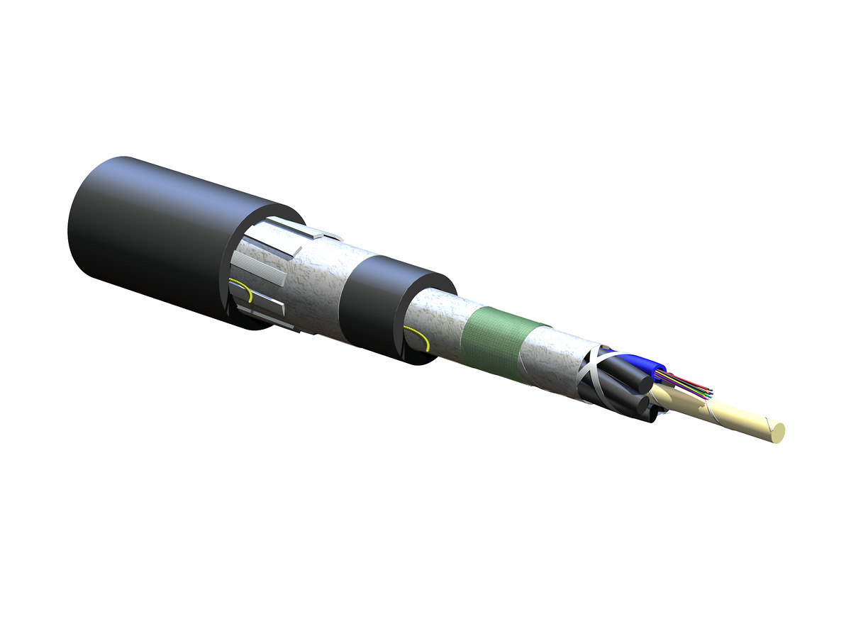 012TUK-T4680DFZ | Riser LSZH™ Indoor/Outdoor, Loose Tube, Gel-Free