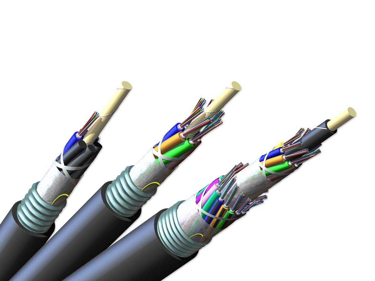 Sensing Lite Loose Tube, Gel-Filled, Single-Jacket, Single-Armored Cable