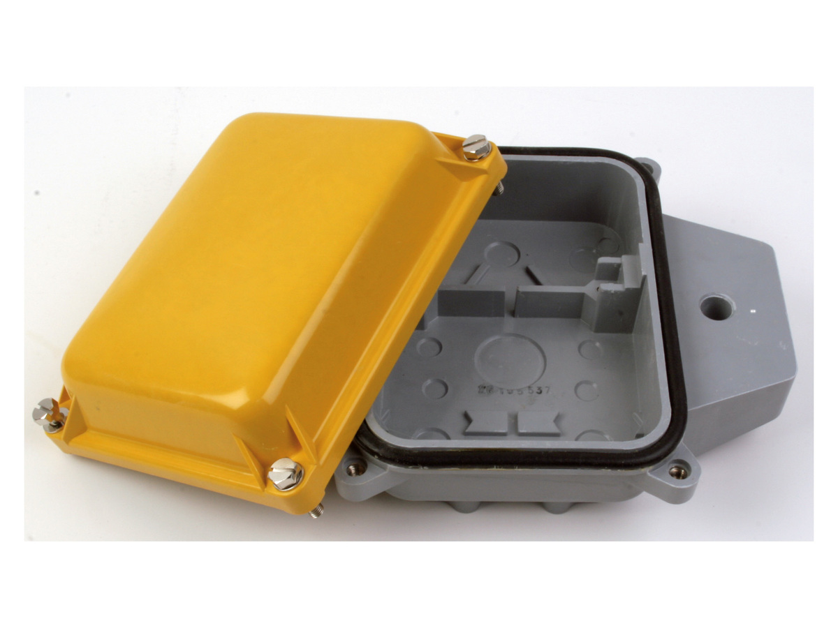 SKV 20 empty, without Earth Bolt / without Accessories / Base Type B / with yellow Cover
