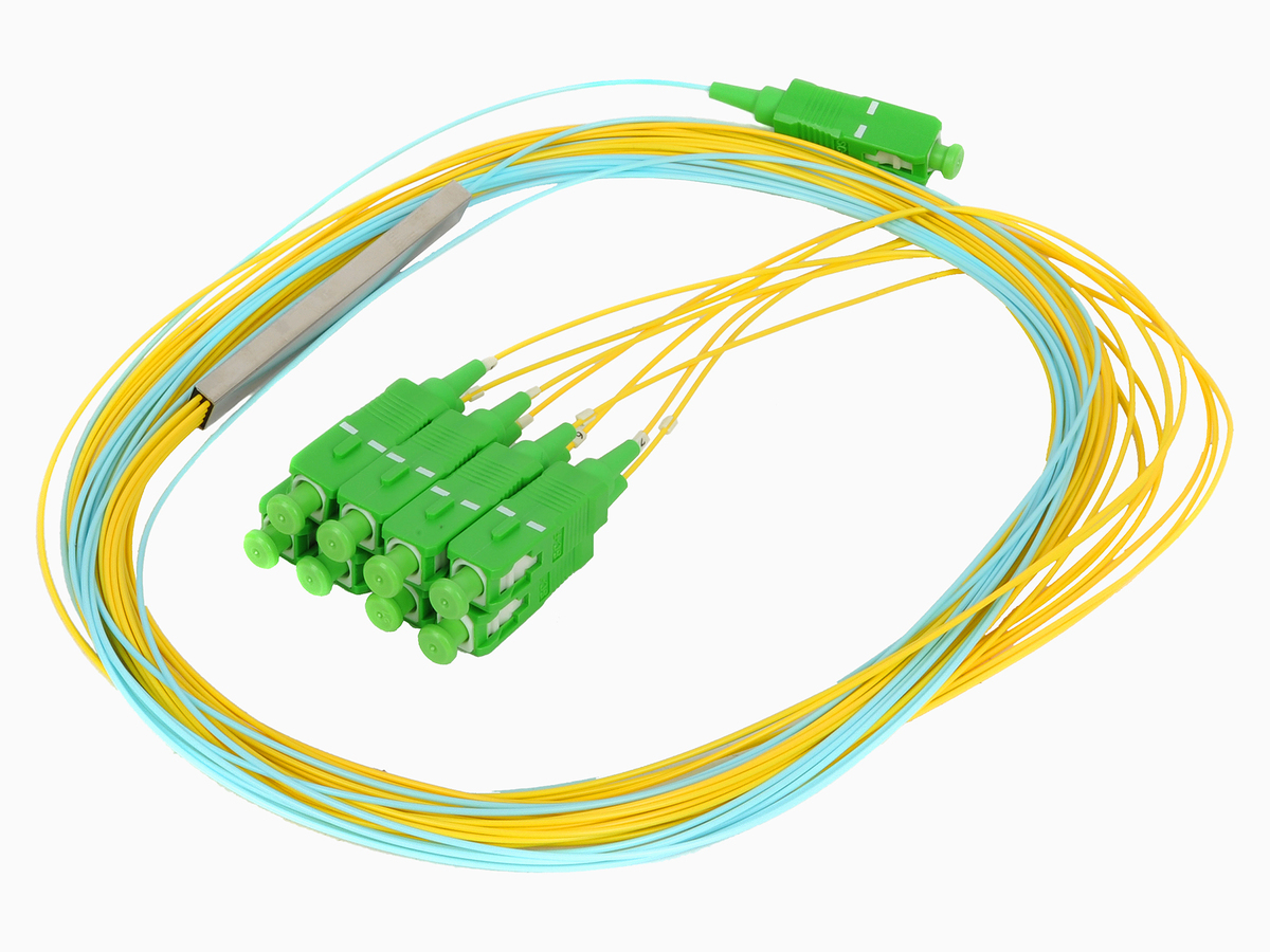 1x8 SC APC Input, SC APC Output