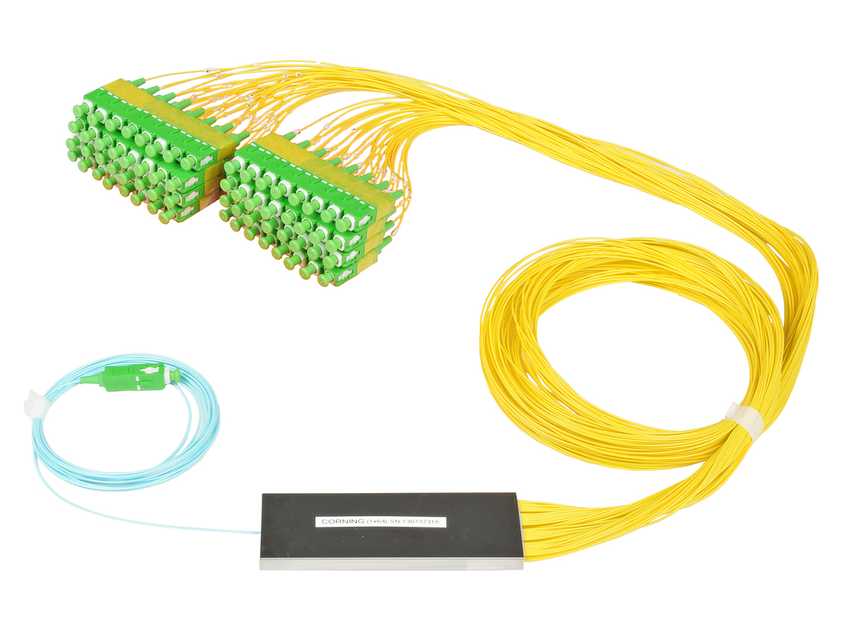 1x64 SC APC Input, SC APC Output