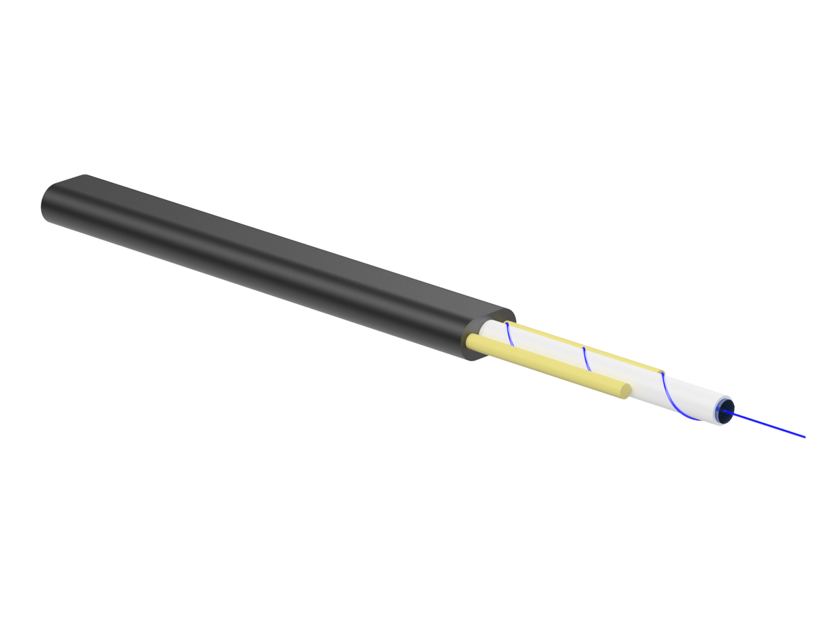 1 F, E9 Single-Mode ClearCurve™ R7.5 Bend Fibre (LBL)