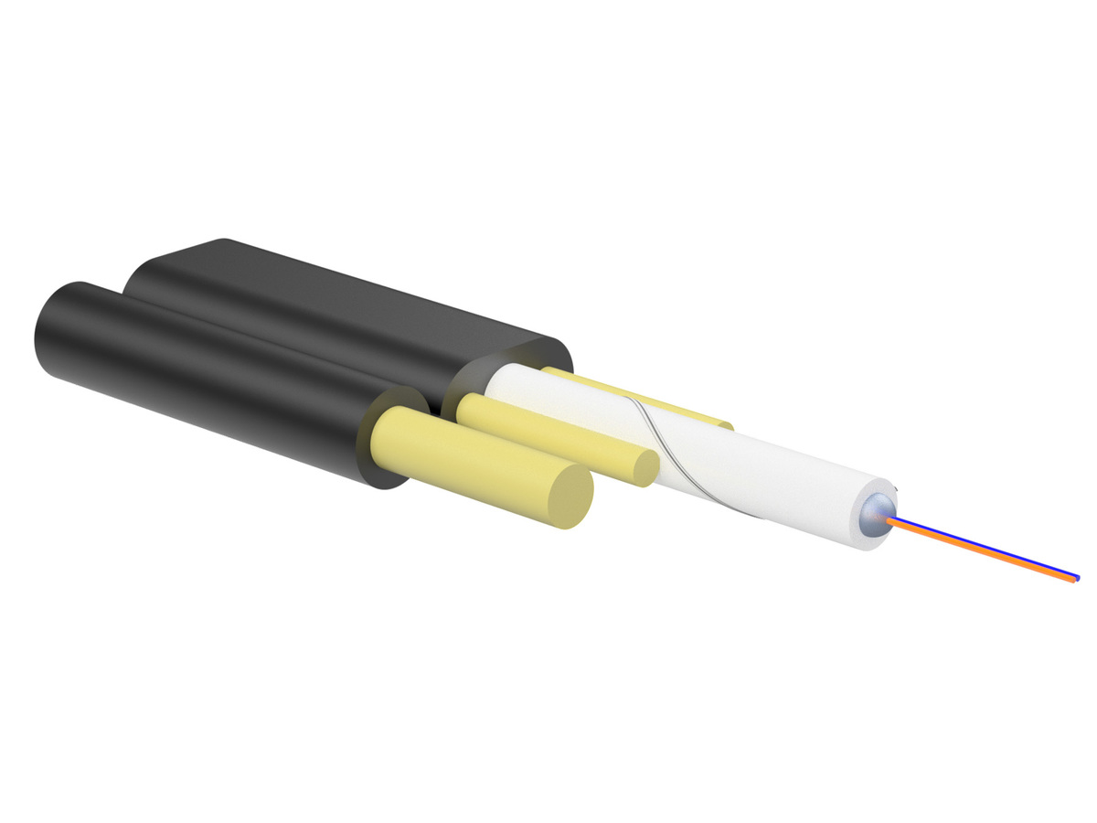 2 F, SMF-28® Ultra fiber, Single-mode (OS2)