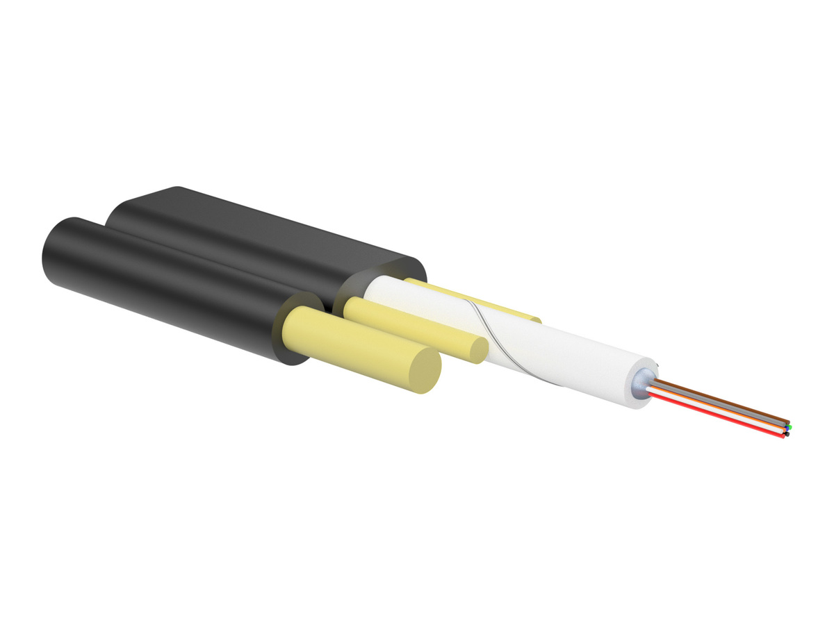 8 F, SMF-28® Ultra fiber, Single-mode (OS2), BEAD-BABA