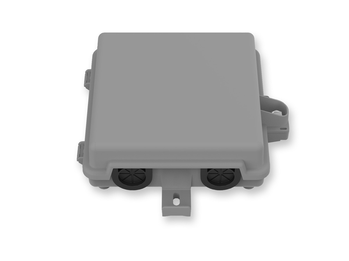 6-line housing, 6 USP-123-3 Sealed IDC TandAction™ hybrid protectors