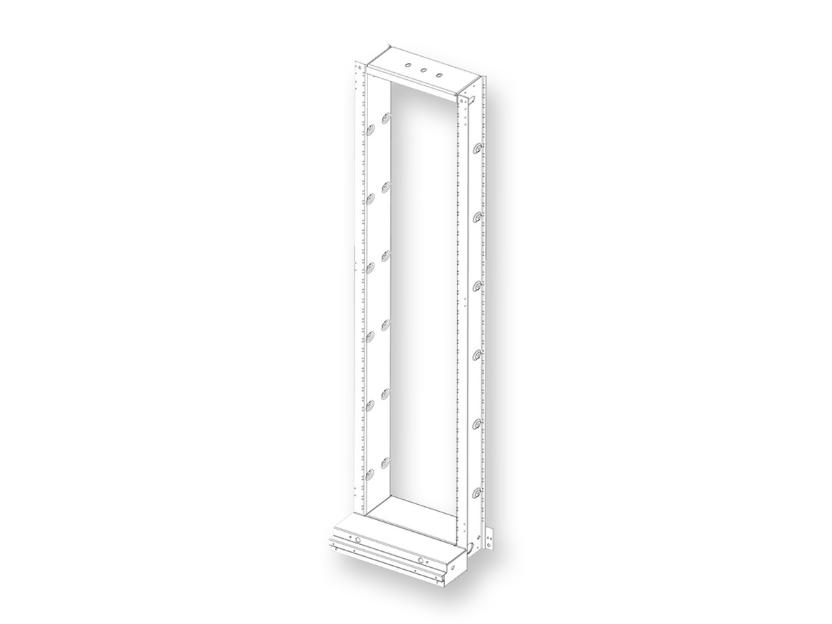 Unequal Flange - 19 Frame, 7 ft high, Zone 4