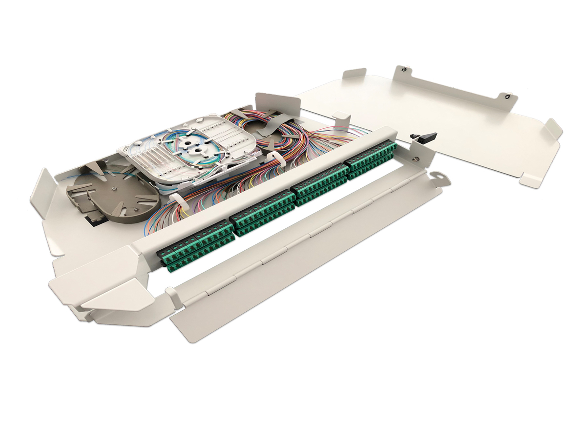 4U Left, 384 Ports, LCA shuttered, Grade B Telcordia