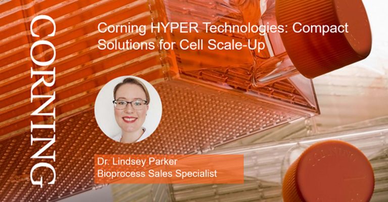 Corning HYPER Technologies: Compact Solutions for Cell Scale-Up