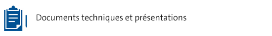 Documents et présentations techniques