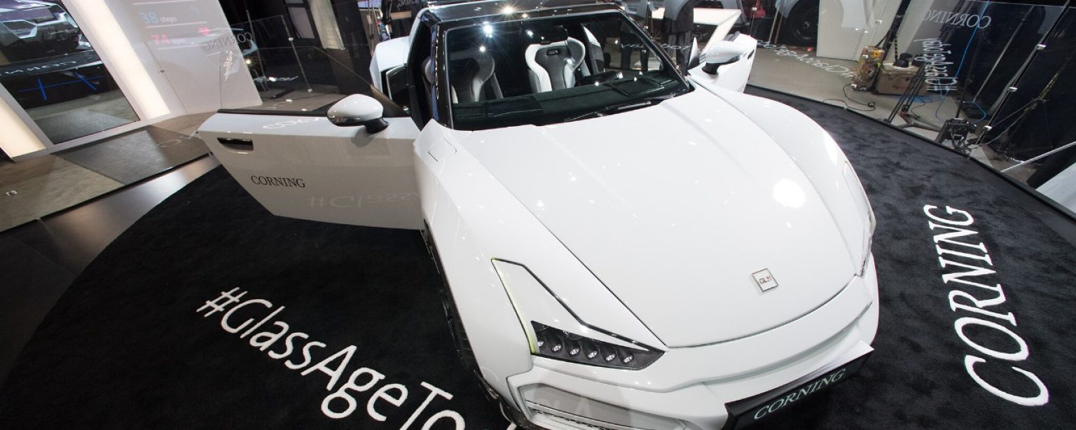 Corning's Connected Car Prototype Inspired by Glass Corning