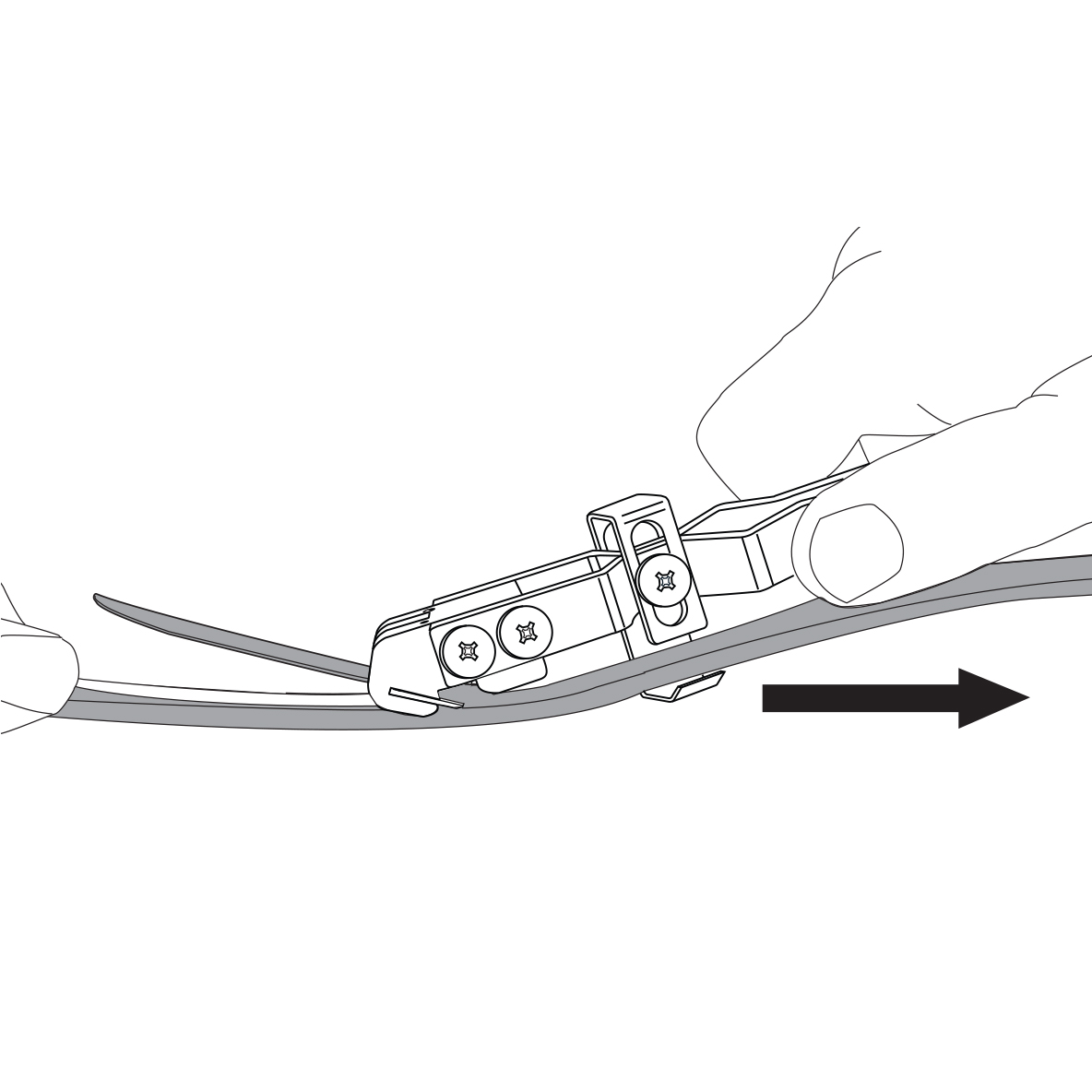 One step cable access