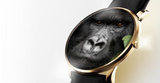 smartwatch with gorilla glass