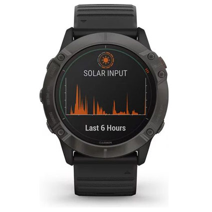fenix 6x pro solar garmin corning