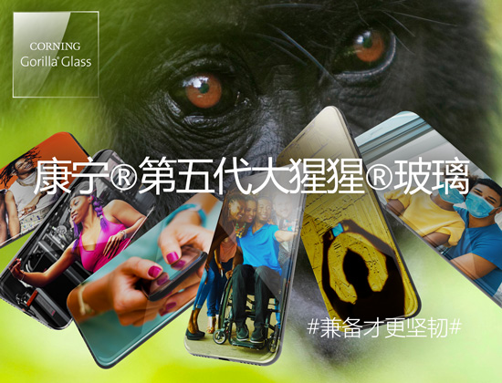 康宁®第五代大猩猩®玻璃