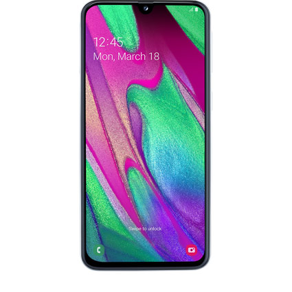 Samsung Galaxy A40 Samsung Corning Gorilla Glass