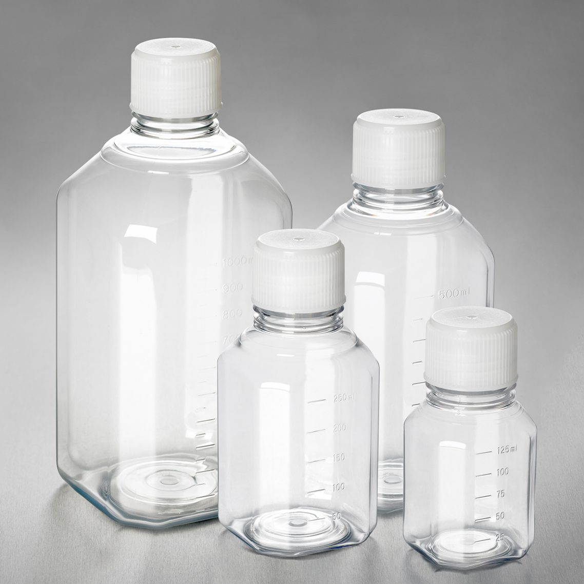 PET Media Bottles Media Storage Bottles Corning