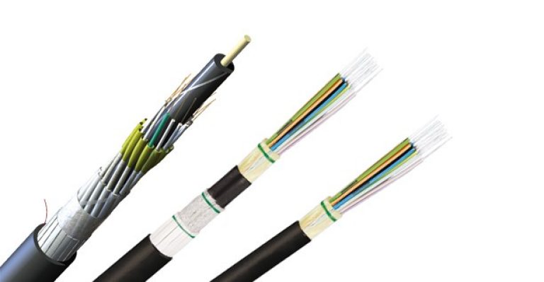 Corning Indoor/Outdoor Fiber Optic Aerial Cables