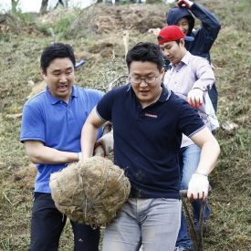 '나눔의 숲' 나무 심기