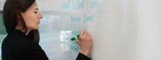 Corning® Willow® Glass Marker Boards
