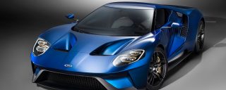 Ford GT Supercar blue