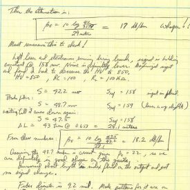 Dr. Keck lab notebook
