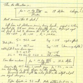 Dr. Keck lab notebook