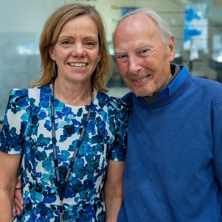 Research and Corporate Fellow Charlene Smith Lively exchange on tough