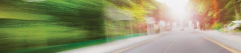 Blurred traffic