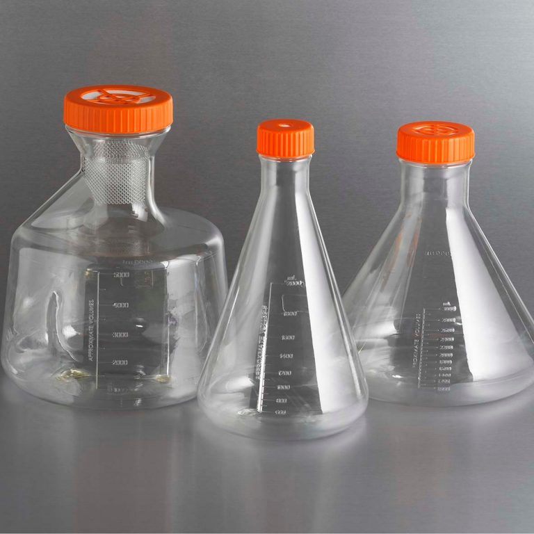 PETG Erlenmeyer Flasks Group