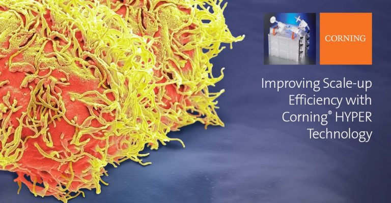 Download e-book: Improving Scale-up Efficiency with Corning® HYPER Technology