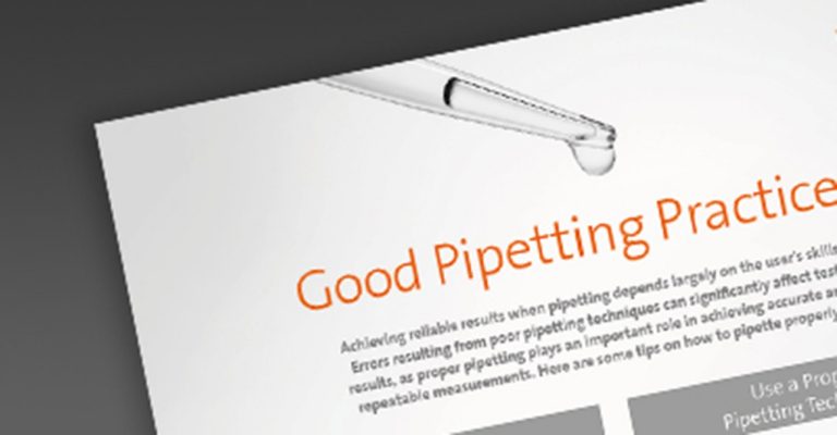 Good Pipetting Practices