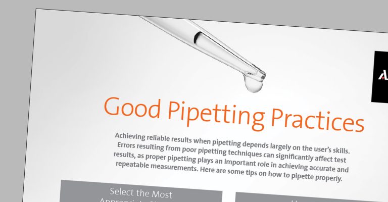 Good Pipetting Practices
