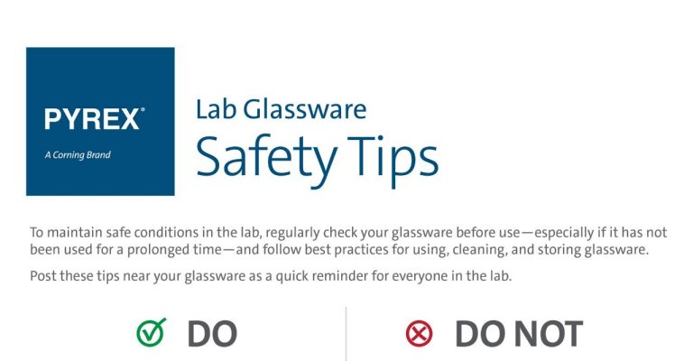 Lab Glassware Safety Tips