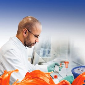 Scientist researching NAMs