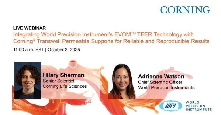Integrating World Precision Instrument’s EVOM™ TEER Technology with Corning® Transwell Permeable Supports Webinar