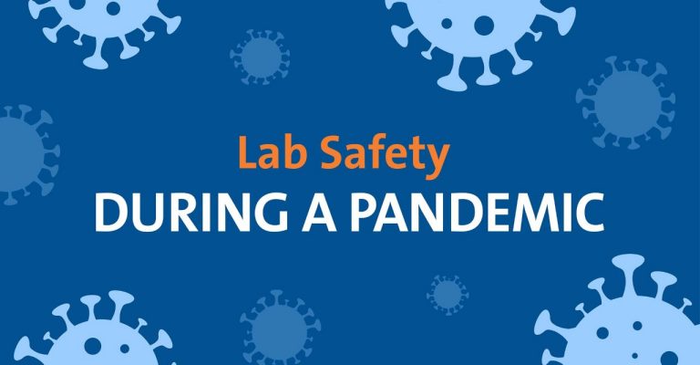 Lab Safety During a Pandemic Infographic