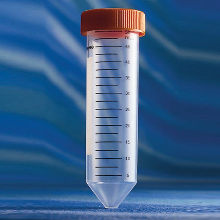 Centrifuge Tubes, 50 mL - Polypropylene Conical shape with screw cap, Sterile RNase/ Dnase-