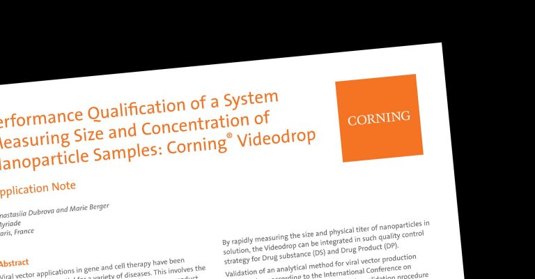 Corning Videodrop Performance Qualification
