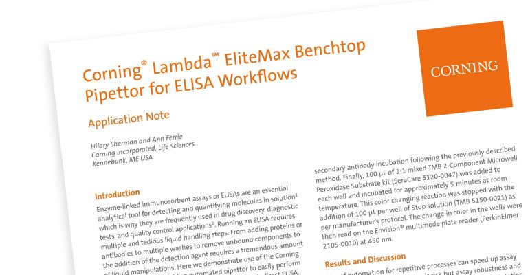 ELISA Workflows