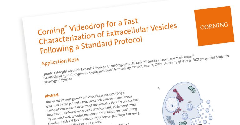 Characterization of Extracellular Vesicles