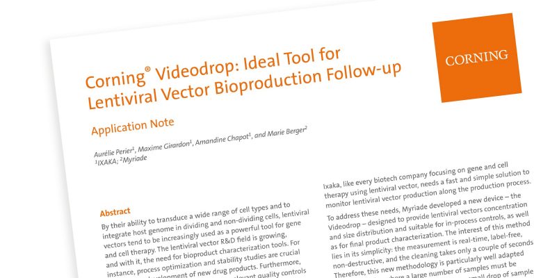 Lentiviral Vector Bioproduction Follow-up