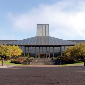 Corning Global Headquarters in Corning, New York USA