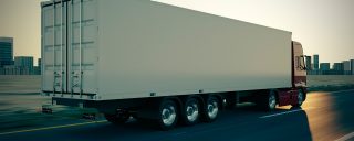 Semi-Truck for transporting Corning Goods