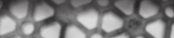 Closeup of rugged, honeycomb-like pattern of lens