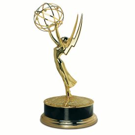 Emmy Statue awarded to Corning Optical Communications