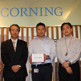 Corning employees raise funds for recent earthquake