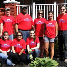 Corning employees volunteer for United Way