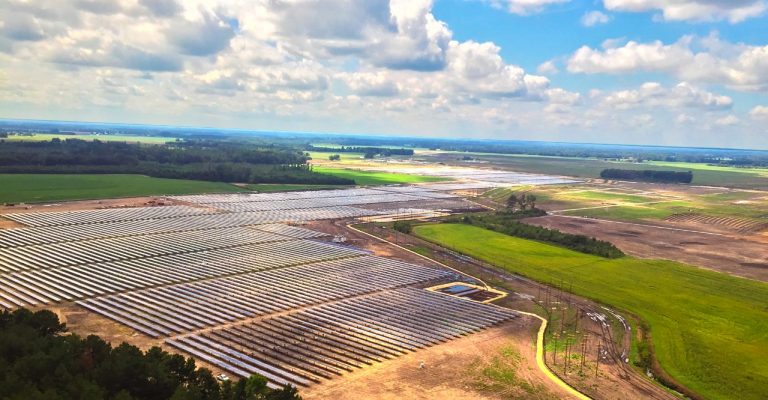 Duke Energy Renewables’ solar-generating facility in Conetoe, North Carolina