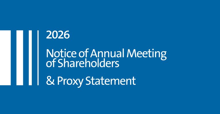 2026 Proxy Statement cover