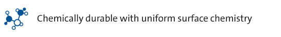 Chemically Durable and Uniform Drug-Contacting Surface